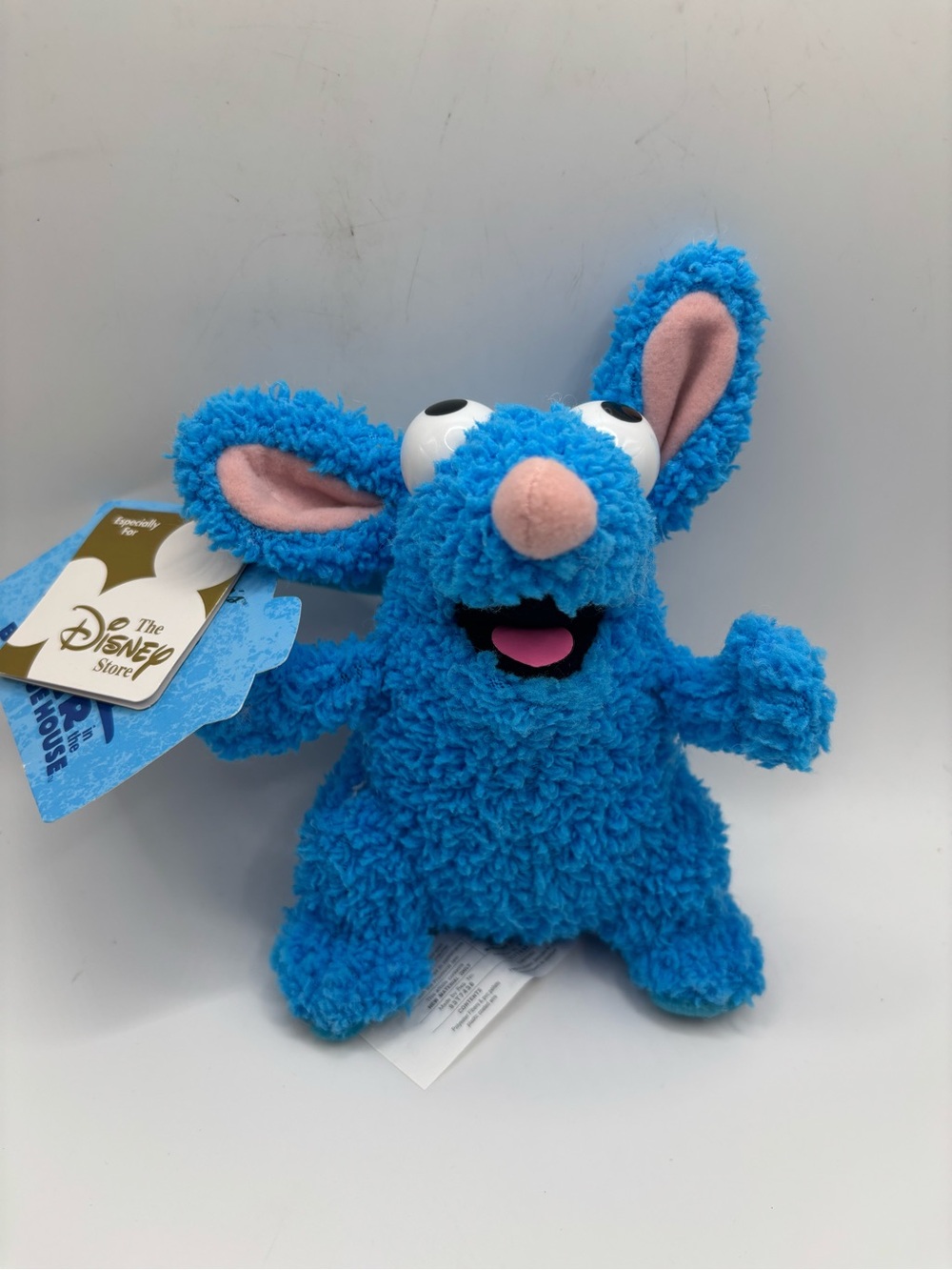 Vintage Bear In The Big Blue House Tutter Plush Jim Henson Disney Store NWT NICE